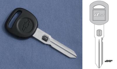Corvette Key Resistor in Black Spot on Key Corvette Key Resistor in Black Spot on Key