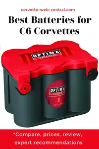 Best Battery for C6 Corvette that wont die and leave you stuck without your Corvette