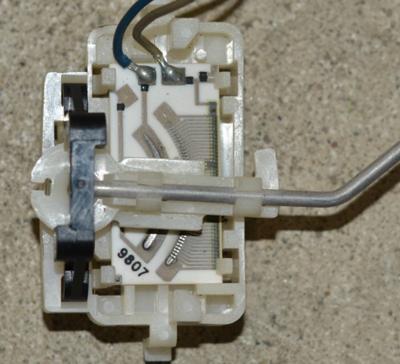 Close up of segment card