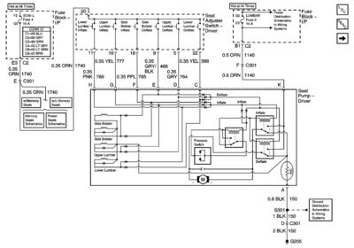 Lumbar Inop Lumbar Inop, C5 Corvette Seat Wiring Diagram